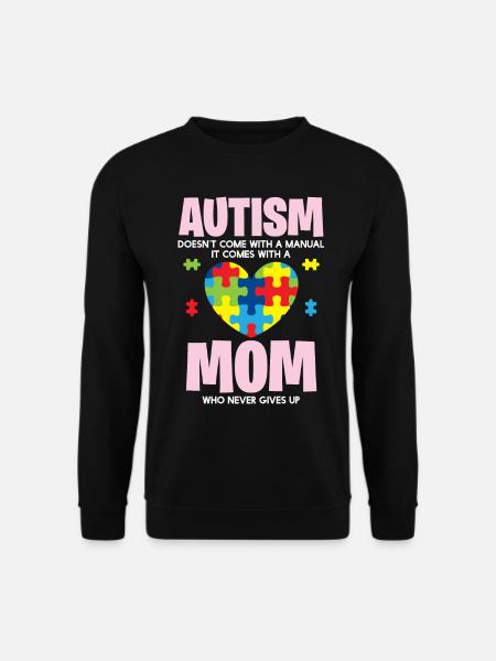 Autismus - Mama Ist Stolz - Unisex Pullover - Schwarz