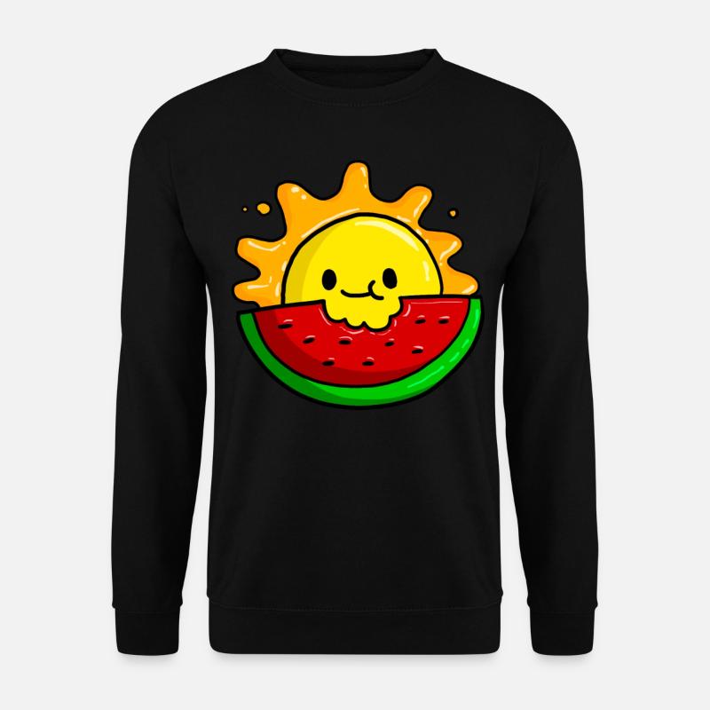 Melonen - Unisex Pullover - Schwarz