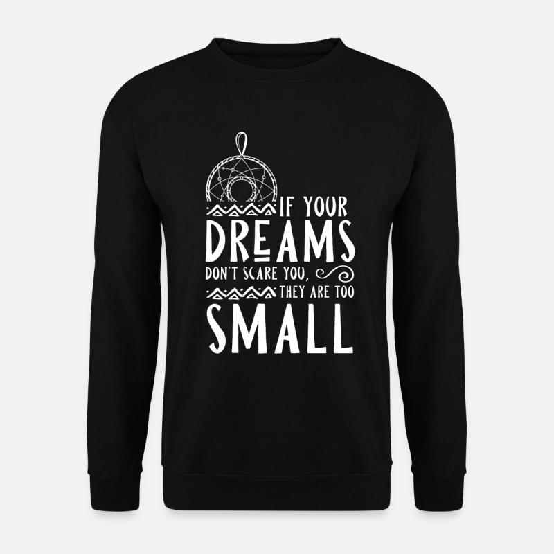 Yoga esoteric dream catcher - Unisex Sweatshirt - black