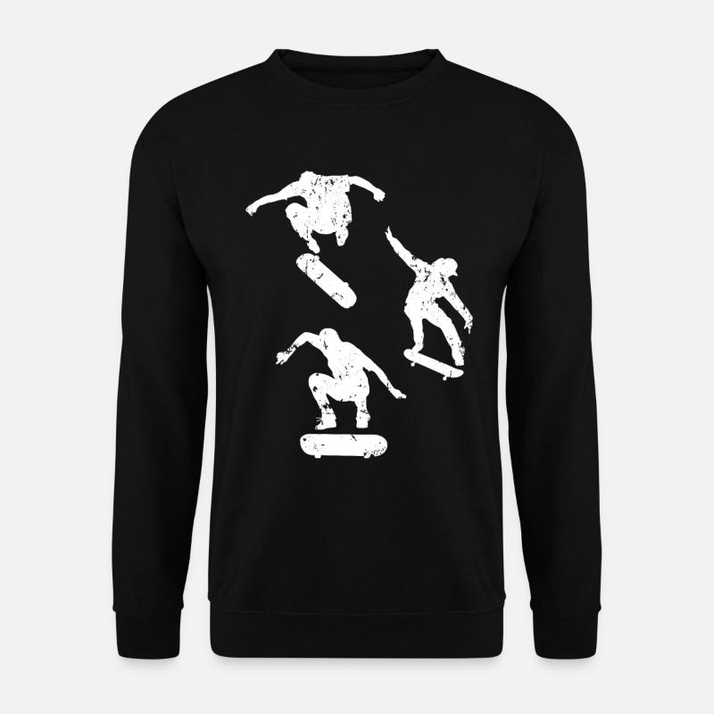 Skateboard skate park - Sweat-shirt Unisexe - noir