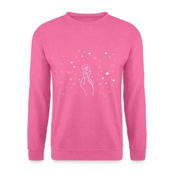 K-Pop - Sweat-shirt Unisexe - rose - Devant