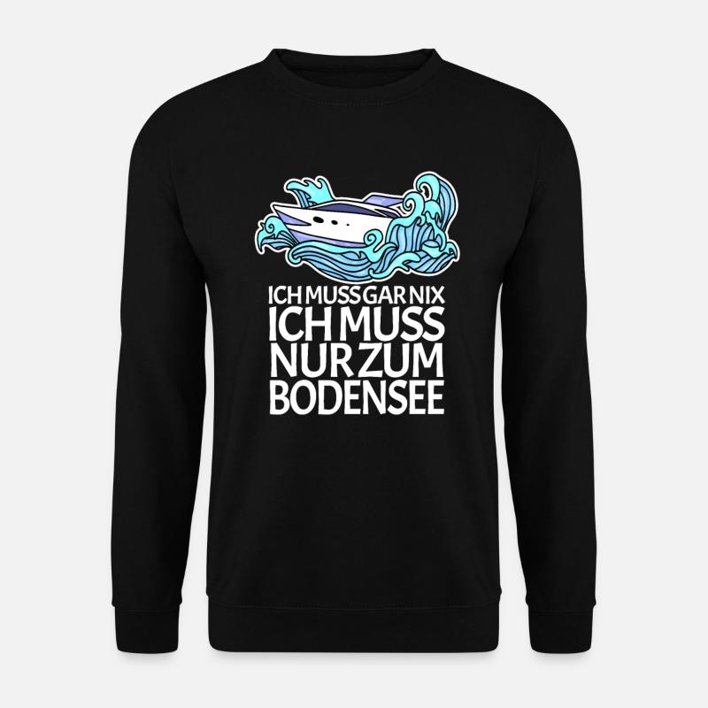 Bodensee - Unisex Pullover - Schwarz