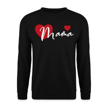Momie - Sweat-shirt Unisexe - noir - Devant - Alina (178cm) & Michal (187cm)