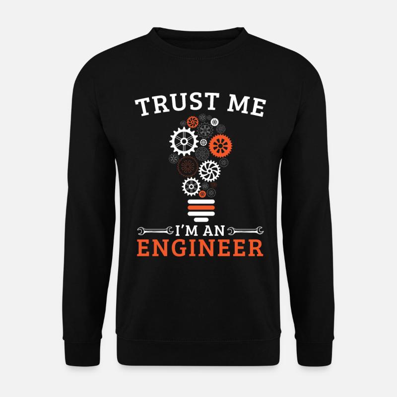 Ingenieur Spruch Abschluss Engineer - Unisex Sweatshirt - black