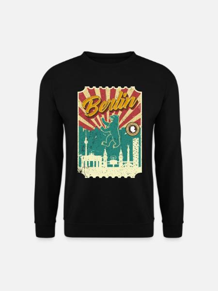 Berlin - Unisex Pullover - Schwarz