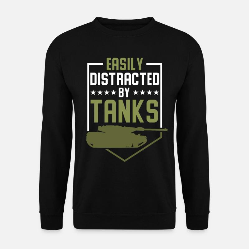 Panzer - Unisex Pullover - Schwarz