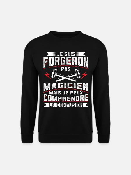 Forgeron Forger - Sweat-shirt Unisexe - noir