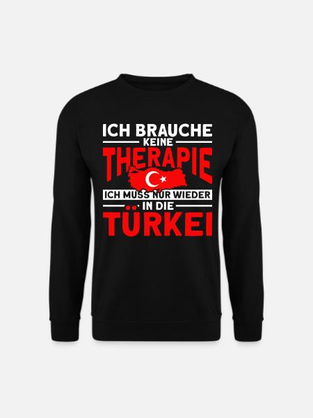 Istanbul Trabzon Türkei Urlaub Göktürk - Unisex Pullover - Schwarz