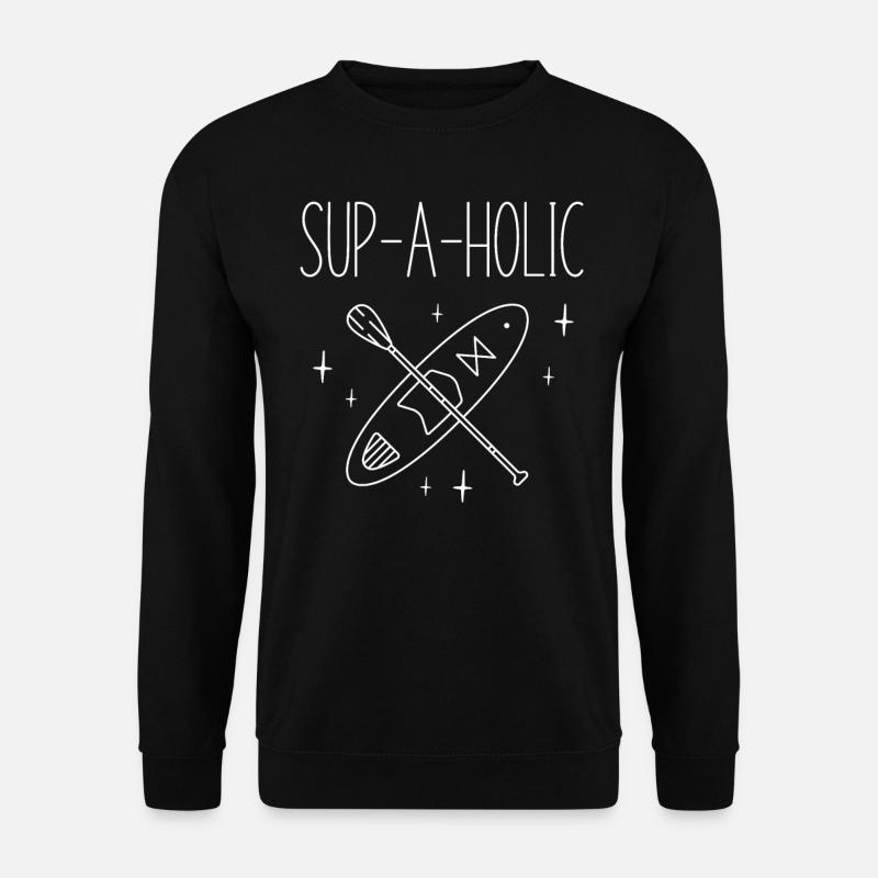 SUP Paddleboard Sup-A-Holic - Unisex Pullover - Schwarz