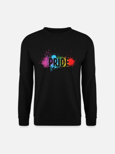 LGBT Rainbow Pride - Unisex Sweatshirt - black