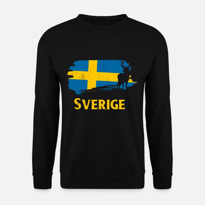 Sweden - Unisex Sweatshirt - black
