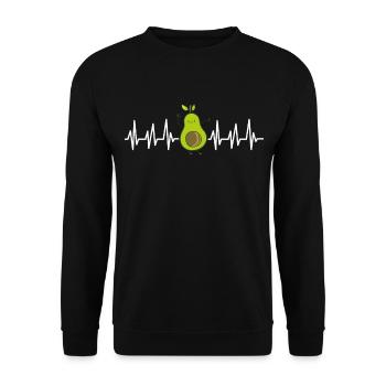 Avocado - Sweat-shirt Unisexe - noir - Devant - Alina (178cm) & Michal (187cm)
