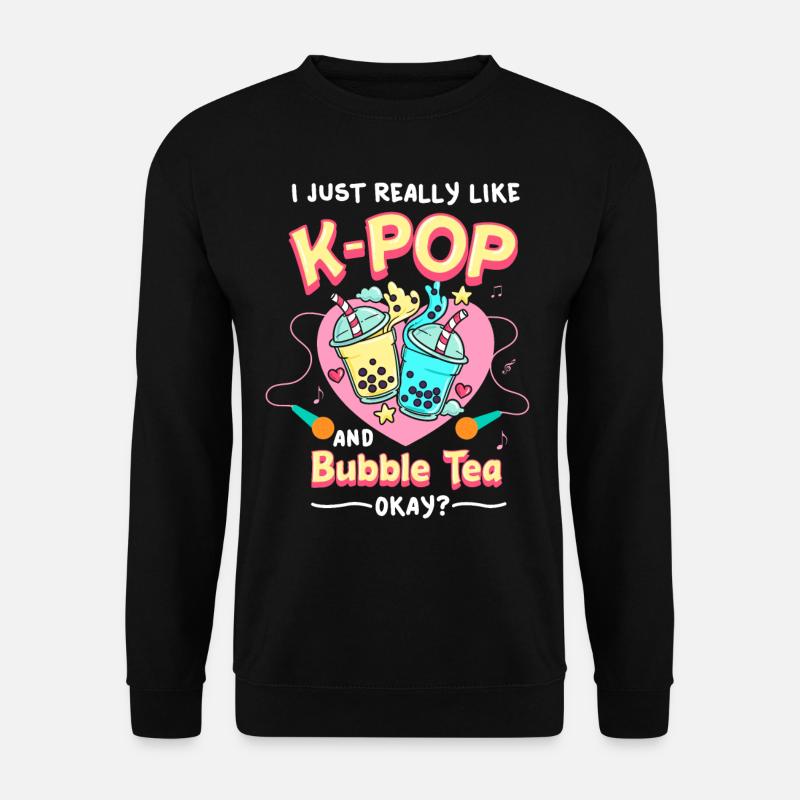 K-pop - Unisex Sweatshirt - black