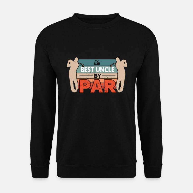Golf Best Uncle By Par - Unisex Pullover - Schwarz