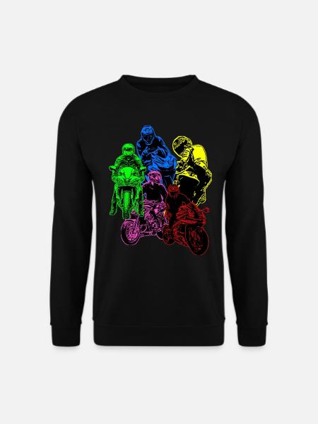 Motorcycle Lifestyle / Motorrad / Motorräder biker - Unisex Pullover - Schwarz