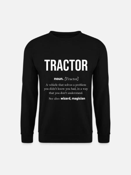 Traktor - Unisex Pullover - Schwarz