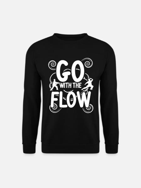 Qigong Qi Gong Tai Chi Thai Chigong - Unisex Pullover - Schwarz
