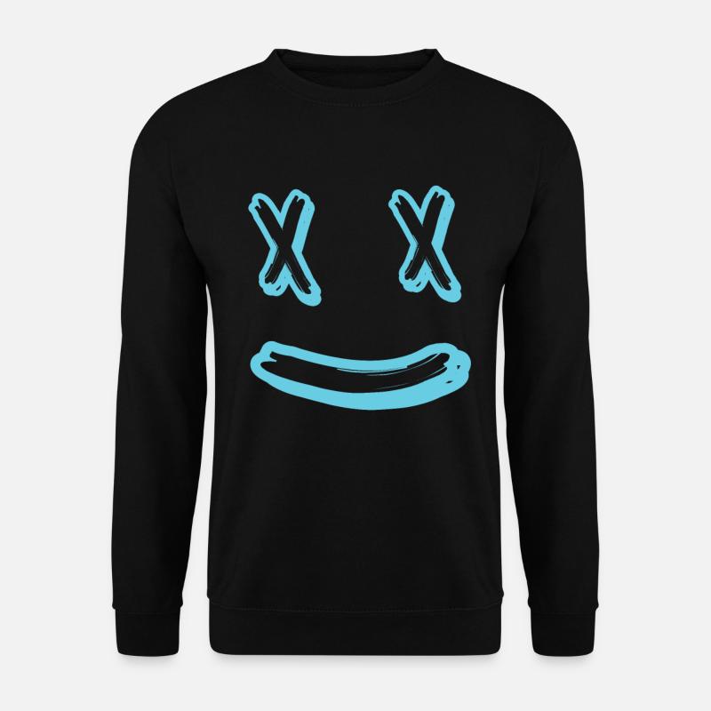 Face Smile - Unisex Sweatshirt - black