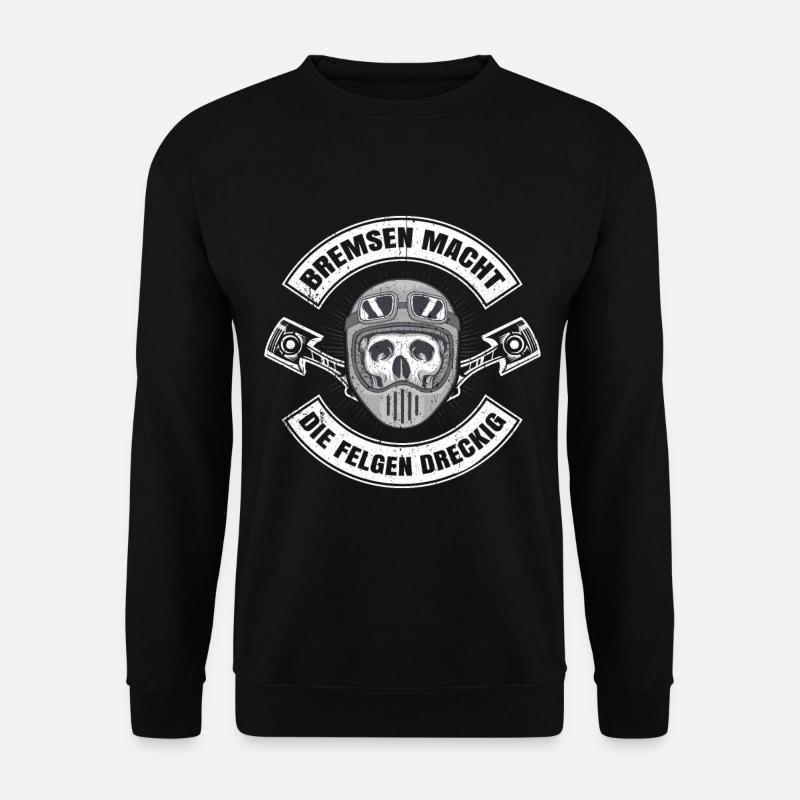 Motorrad - Unisex Pullover - Schwarz