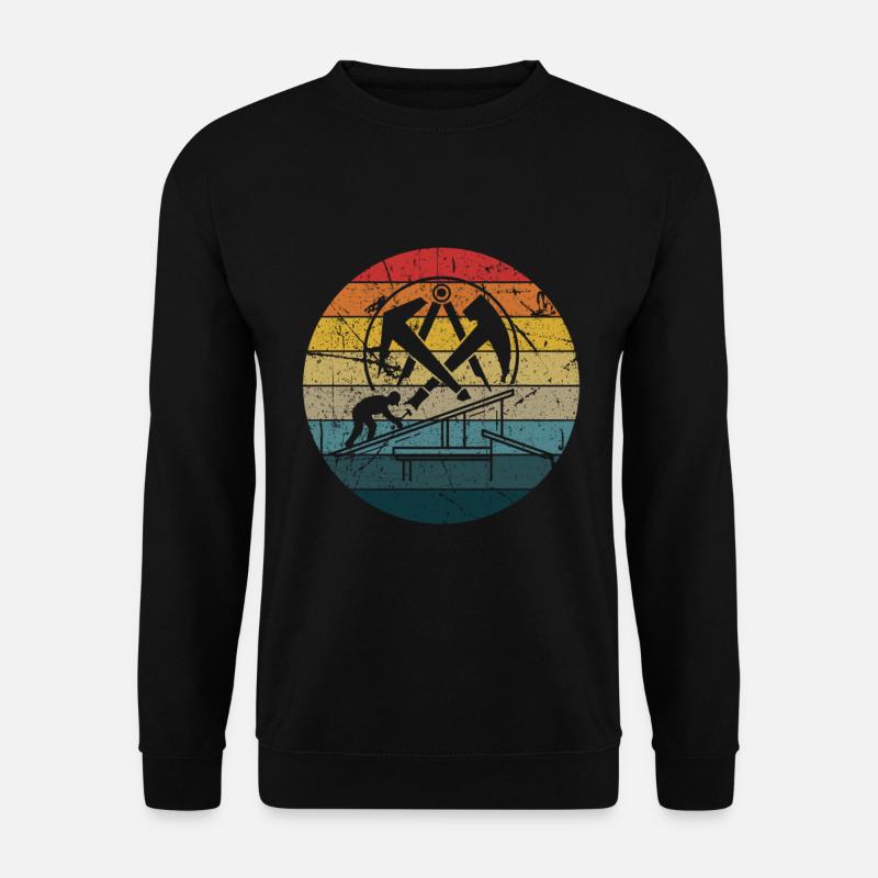 Dachdecker - Unisex Pullover - Schwarz