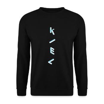 Kiel - Unisex Pullover - Schwarz - Vorne - Alina (178cm) & Michal (187cm)