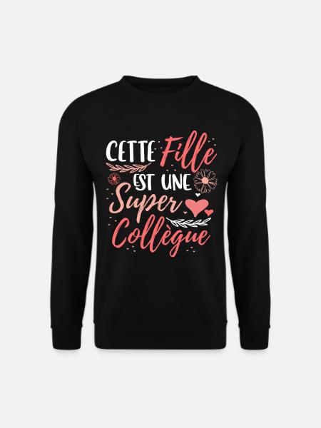 Collègue Cadeau - Sweat-shirt Unisexe - noir
