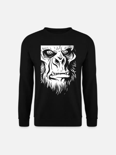 Sasquatch Bigfoot - Unisex Sweatshirt - black