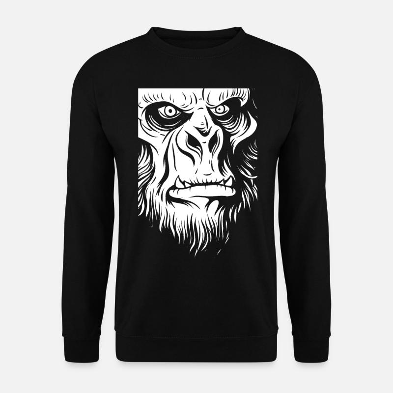 Sasquatch Bigfoot - Unisex Sweatshirt - black