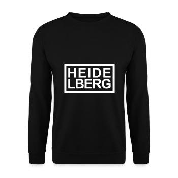 Heidelberg Box - Unisex Pullover - Schwarz - Vorne - Alina (178cm) & Michal (187cm)