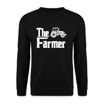 Tracteur - Sweat-shirt Unisexe - noir - Devant - Alina (178cm) & Michal (187cm)
