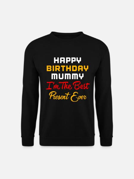 Geburtstag, Geburtstag, Geburtstag, Geburtstag, Geburtstag - Unisex Pullover - Schwarz