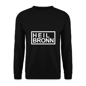Heilbronn Box - Unisex Pullover - Schwarz - Vorne - Alina (178cm) & Michal (187cm)