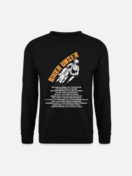 Motorradfahrer - Biker Unser - Unisex Pullover - Schwarz