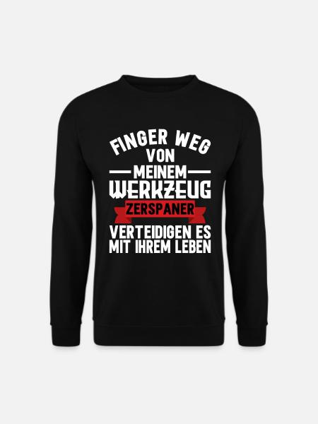 Zerspaner Zerspanungsmechaniker Dreher - Unisex Pullover - Schwarz