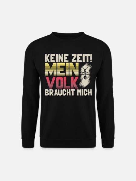 Ameise Ameinsenvolk - Unisex Pullover - Schwarz