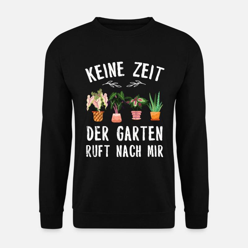 Garten - Unisex Pullover - Schwarz