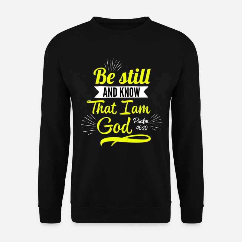 Jesus Jesus Jesus Christlich Christlich Christlich - Unisex Pullover - Schwarz