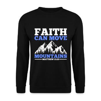 Jesus Jesus Jesus Christlich Christlich Christlich - Unisex Pullover - Schwarz - Vorne - Alina (178cm) & Michal (187cm)