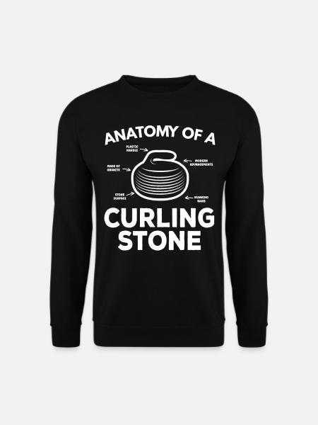 Curling Stone - Unisex Sweatshirt - black