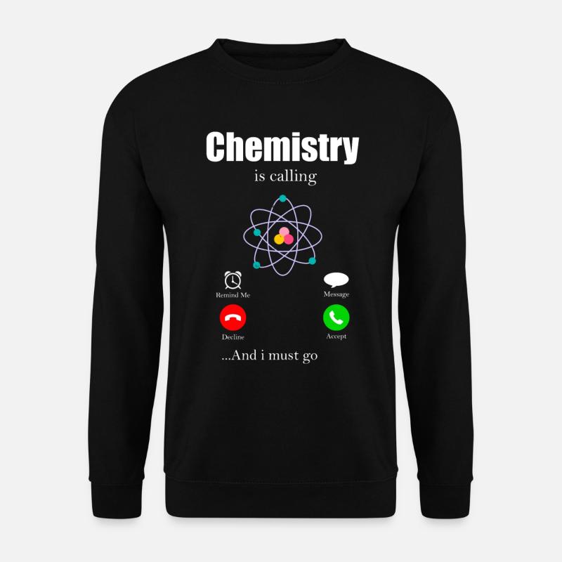 Chemie - Unisex Pullover - Schwarz