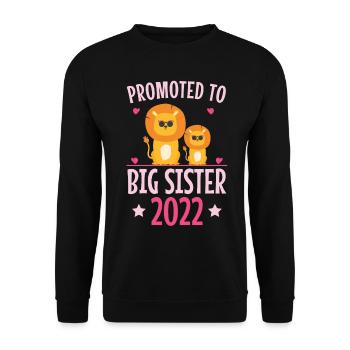 Promu à la Grande Sœur 2022 - Sweat-shirt Unisexe - noir - Devant - Alina (178cm) & Michal (187cm)