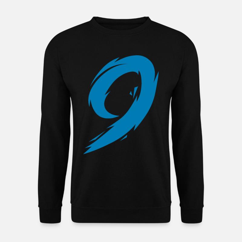 Number 9 - Unisex Sweatshirt - black