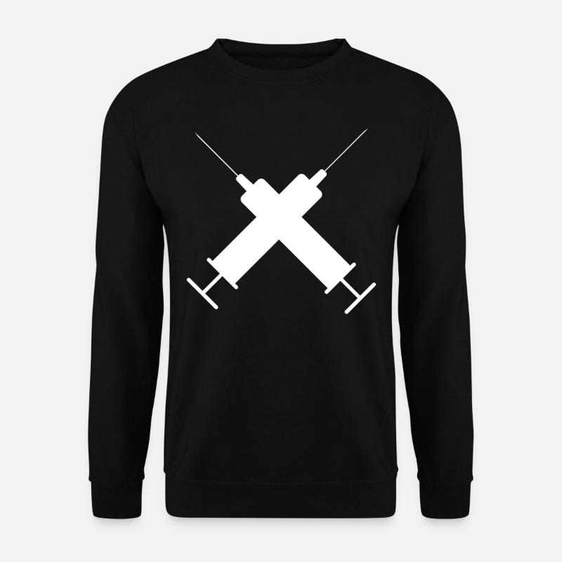 syringe - Unisex Sweatshirt - black