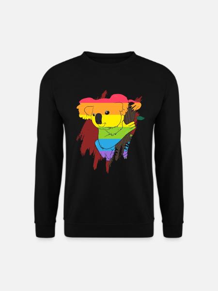 LGBT Schwul Gay Pride CSD Lesbe Homosexuell Lesbe - Unisex Pullover - Schwarz
