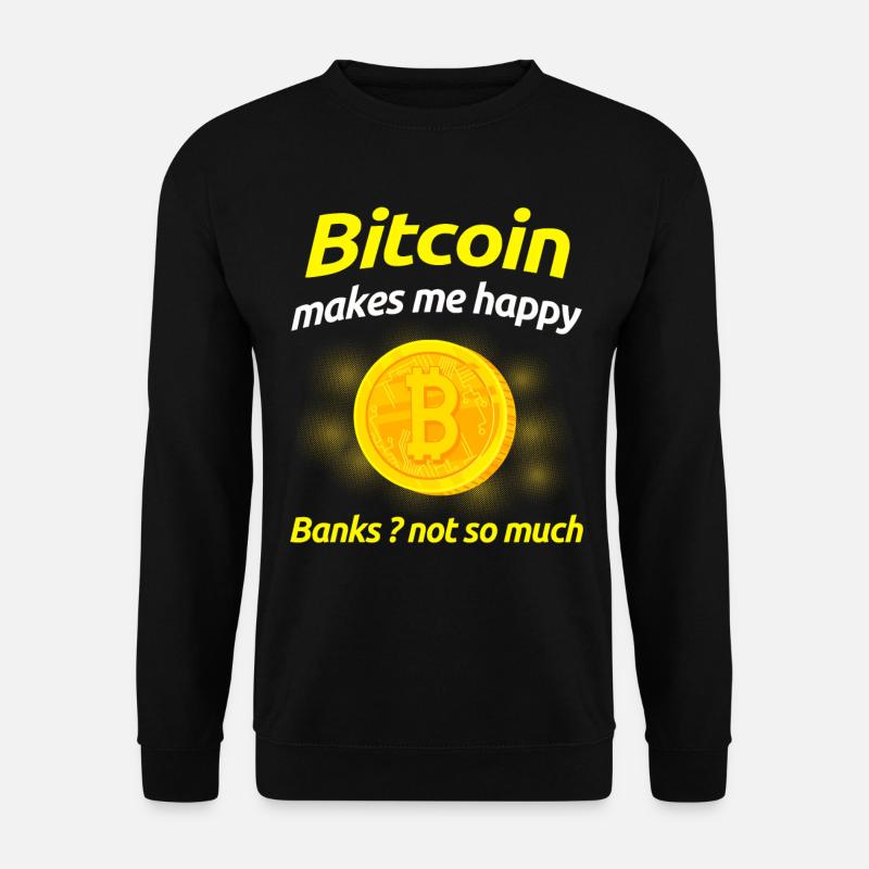Bitcoin - Unisex Sweatshirt - black