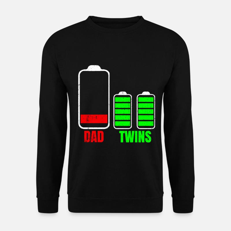 Zwillinge - Unisex Pullover - Schwarz