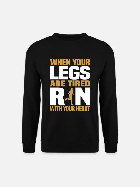Motivational sayings - Unisex Sweatshirt - black