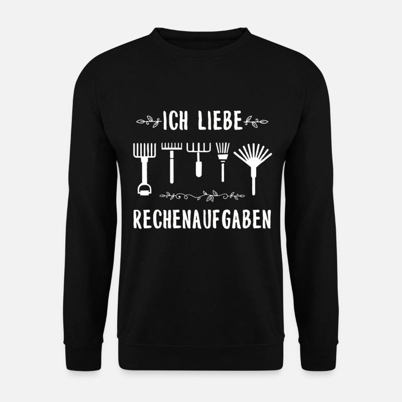 Garten - Unisex Pullover - Schwarz