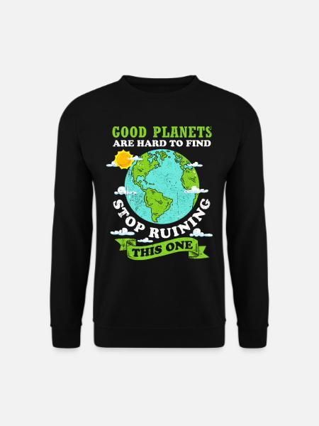 climate change - Unisex Sweatshirt - black