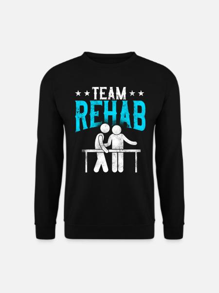 Physical Therapist Therapy - Unisex Sweatshirt - black